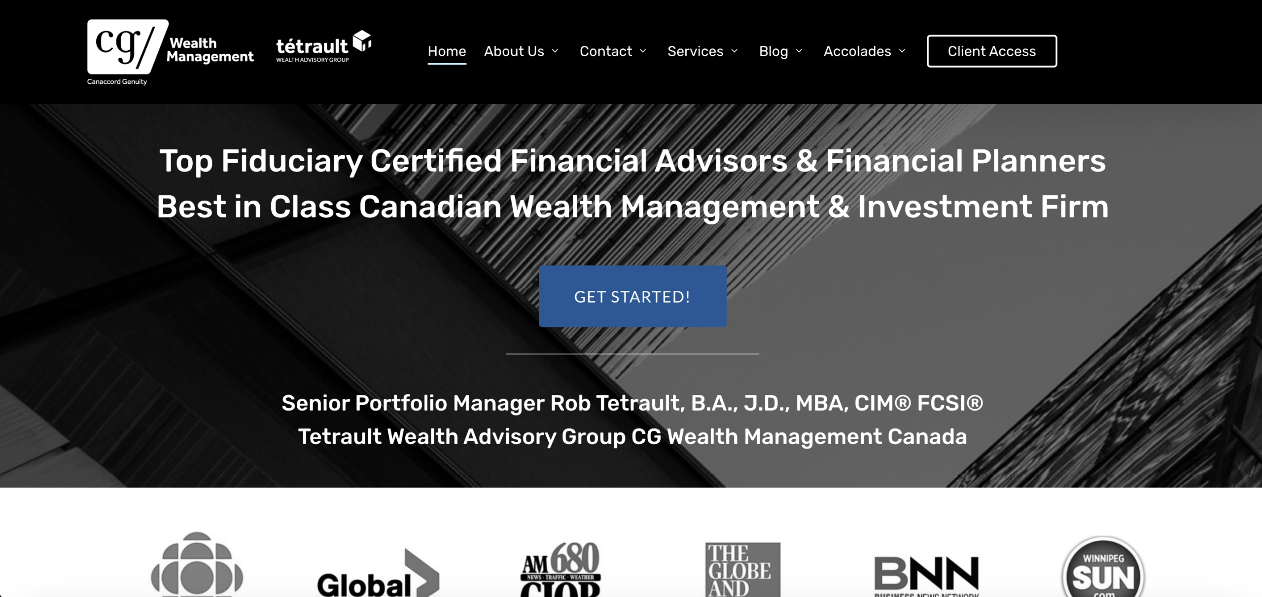 Tetrault Wealth Advisory Group - Fee-Only Financial Planner in Winnipeg